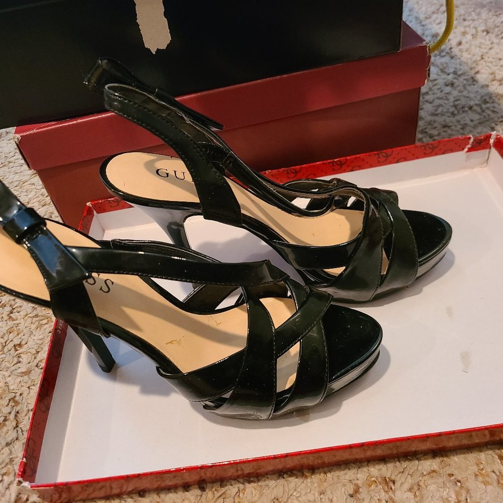 New Guess heels style Gwanamarias 5.5 black